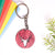Spirit Animal Key Chain-Deer Eka Wooden-Cherry Wood
