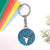 Spirit Animal Key Chain-Deer Eka Wooden-Indigo