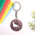 Spirit Animal Key Chain-Dinosaur Eka Wooden-Rose Wood