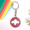 Spirit Animal Key Chain-Honey Bee Eka Wooden-Cherry Wood