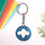 Spirit Animal Key Chain-Honey Bee Eka Wooden-Indigo