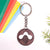 Spirit Animal Key Chain-Honey Bee Dwe Wooden-Rose Wood