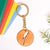 Spirit Animal Key Chain-Parrot Dwe Wooden-Red Cedar