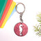Spirit Animal Key Chain-Sea Horse Eka Wooden-Cherry Wood