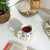 Seashell Serenity Coasters-White Shell Resin-Transparent-Square
