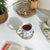 Seashell Serenity Coasters-Multi Color Shell Resin-Transparent-Round
