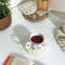 Seashell Serenity Coasters-White Shell Resin-Transparent-Octagon