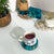 Seashell Serenity Coasters-Underwater Resin-Ocean Blue-Round