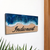 Tamed Tide – Blue Resin Wave Custom Name Plate