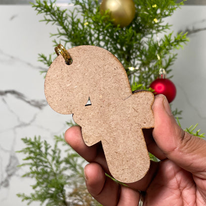 Christmas Ornament Candy Layered Single