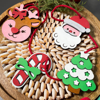 Christmas Ornament Layered Set