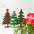 Christmas Standy Standing Resin Tree Set