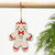 Christmas Ornament Gingerbread Man Stitched Single